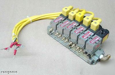 Numatics mark 3 direct solenoid air regulator valves