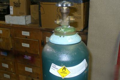 Oxy acetylene tanks welding cutting w/cart oxygen nice 