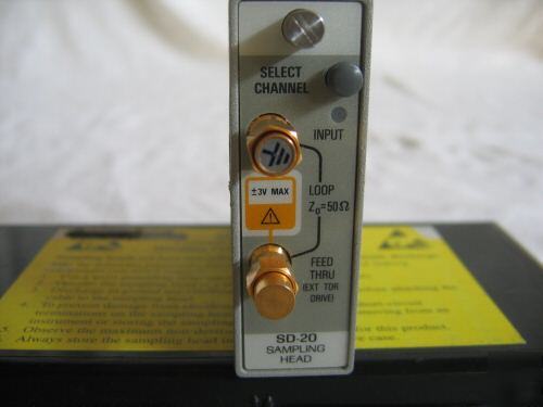 Tektronix (tek) SD20 ( sd-20 ) sampling head, 20 ghz