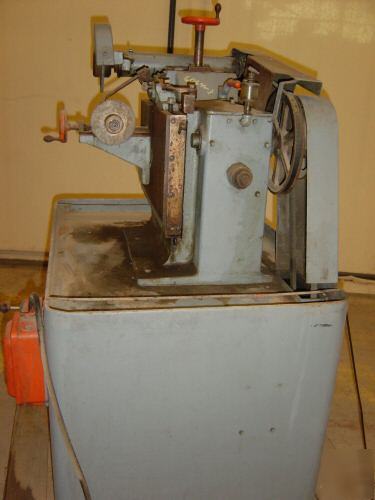 Wardwell vertical cutter grinder w/masters model 57T