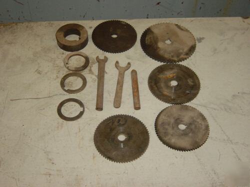 Wardwell vertical cutter grinder w/masters model 57T