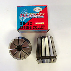 Techniks close tolerance cnc er 32 15-16 mm collet