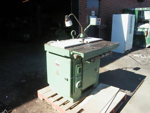 Tos model stanko fssh, single spindle shaper