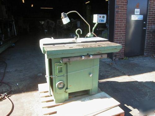 Tos model stanko fssh, single spindle shaper