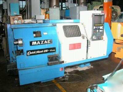 Mazak quick slant 20 4 axis cnc turning center