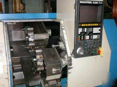 Mazak quick slant 20 4 axis cnc turning center