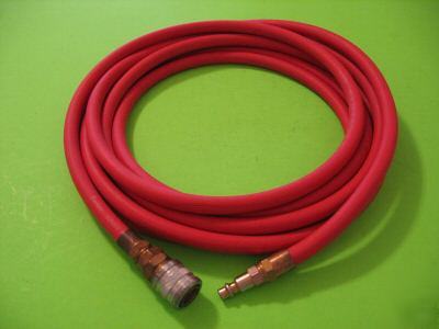 Aircraft tool 1/4 i.d. 15' professional grade air hose