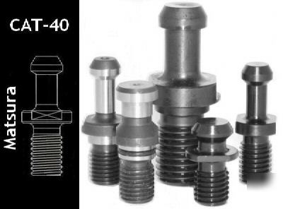 Matsura cnc cat-40 solid retention knobs