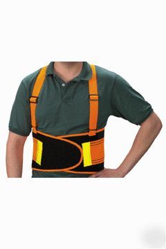 Support belt with reflector, large-belt size: 38