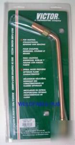 New victor 0387-0071 4-mfa-1 heating nozzle rosebud 