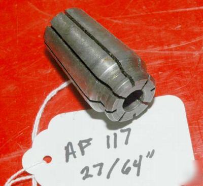 Acura flex AF117 collet 27/64 inch capacity