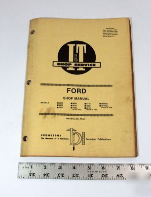 Ford i&t shop man - 2310-2600-2610-3600-3610-4110- list