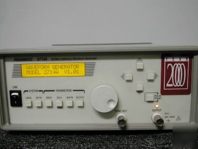 Pragmatic arbitrary waveform generator 2714A (gpib)