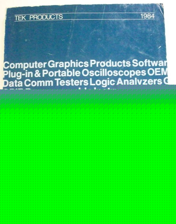 Tektronix products catalog 1984 - $5 shipping 
