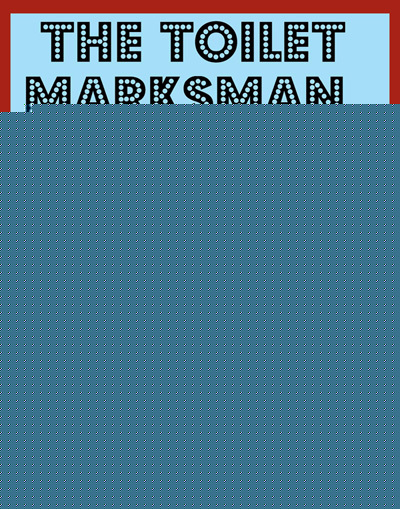 The toilet marksman urinal fly urinals schipol sticker