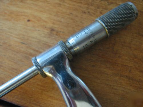 Tubular micrometer made in st.james minn. usa in box 