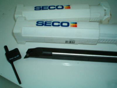 New 2 seco indexable turning bar boring insert tools 