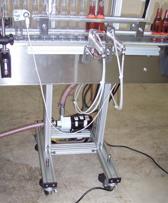 2 nozzle bottling bottler bottle filler filling machine