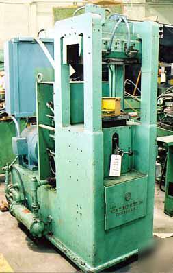 30 ton schmidt 175-5-0 knurling and marking machine