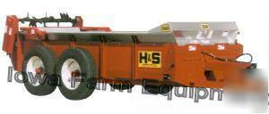 H&s 310 bu pto drive, pto driven manure spreader