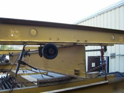 10 ton capacity brige crane - span: 22'-5