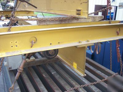 10 ton capacity brige crane - span: 22'-5