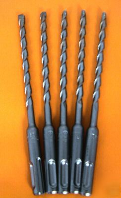 5 x dewalt 8 x 166 sds hammer drill bits