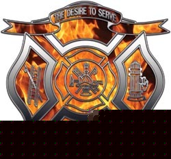 Firefighter decal reflective 4