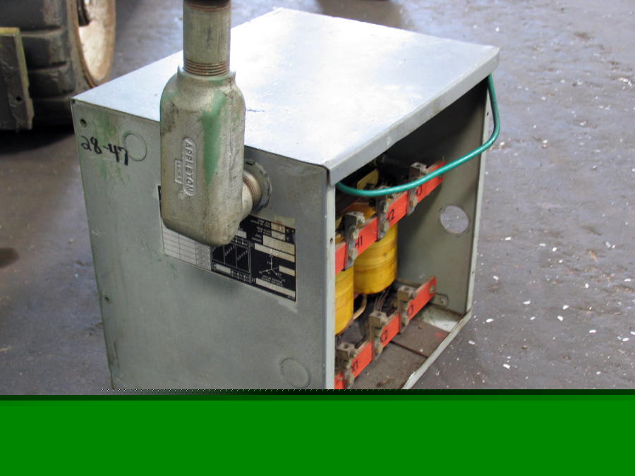 Hammond 30 kva dry-type transformer 3 phase