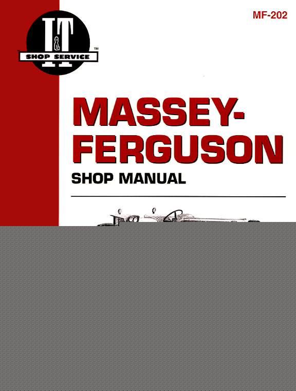 Massey ferguson MF175 MF205 MF2805 shop repair manual