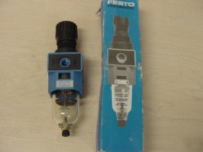 New festo pneumatic lfr-1/4-s-5M-b filtro regulator, =