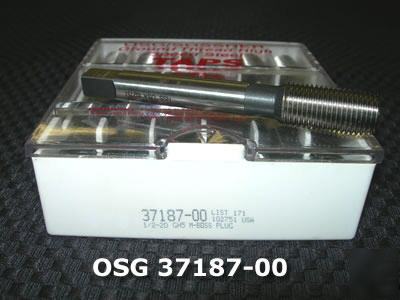 New osg 1/2-20 m-boss plug taps 12PCS - $469.56