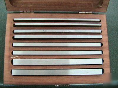 Starrett, 384 8PC. parallel set in case 