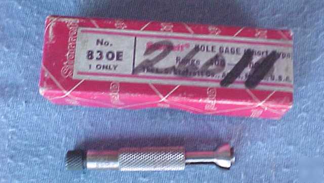 Starrett 830E hole gage 0.400 to 0.500 inch in box nor