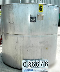 Used: toronto coppersmithing company tank, 1900 gallon,