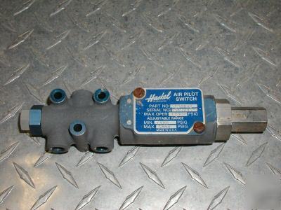 Haskel air pilot switch