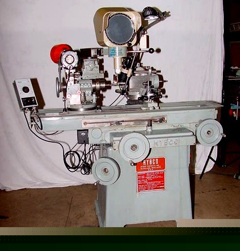 Hybco m-1900 tool & cutter form relieving grinder