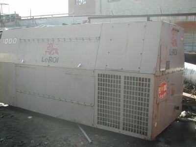 Leroi 1000 cfm diesel air compressor caterpillar engine