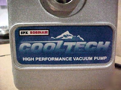 Robinair cooltech hp model 15400 vacuum pump