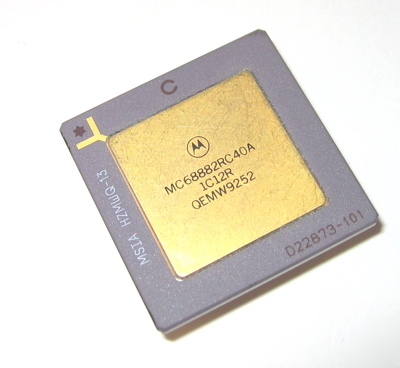 XC68882RC40A motorola cpu 68882 xc extremely rare 