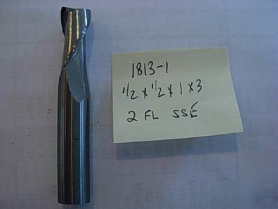 10MM 2 flute single square end carbide mill 1813-1