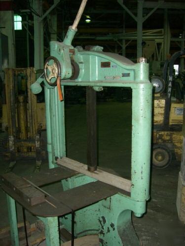 18 ton atlas double column arbor press, no. 28 (17720)