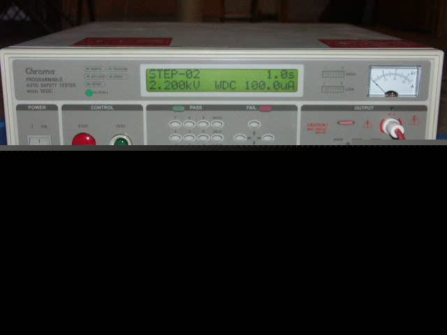 Chroma hipot ac dc ir gb 5 - 6KV safety analyzer tester