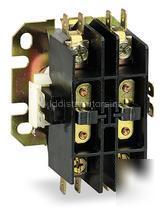 Contactor 2 pole 30 amp 24 volt coil hvac r