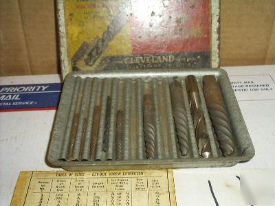 Ezy-out screw extractors no.20 tool