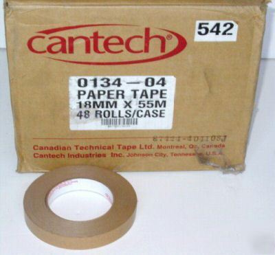 *192 rolls* 18MM x 55M 3/4IN x 180FT gummed paper tape