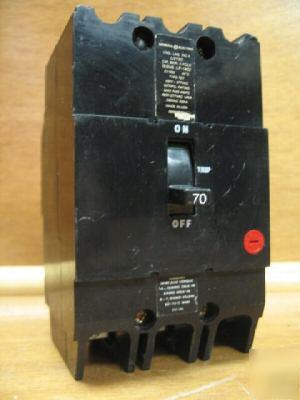 Ge general electric breaker TEY370 tey-370 70 amp a tey