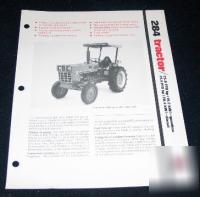 International harvester 284 tractor 25.8 gasoline