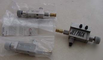 New 3PC jet pack single point lubricator 