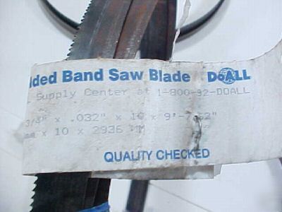 New do-all band saw blades 3/4X115.62â€ three blades